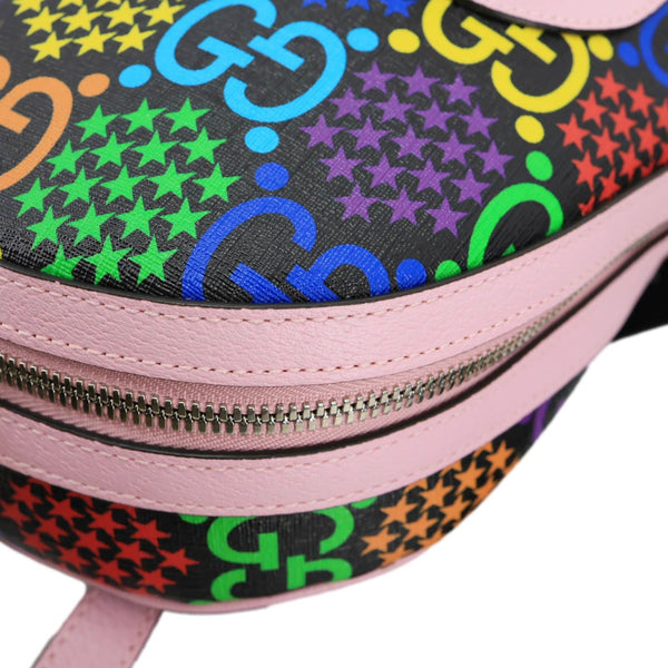 GUCCI Psychedelic GG Supreme Monogram Canvas Backpack Bag Multicolor 601296