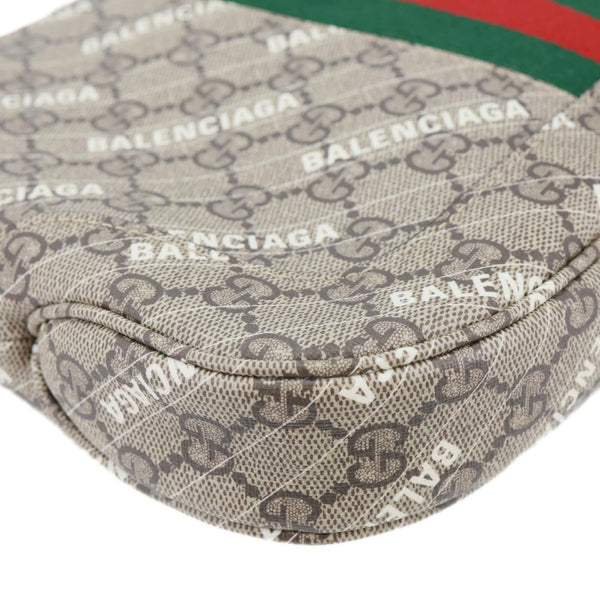 GUCCI x Balenciaga The Hacker Project Jackie 1961 Medium Canvas Shoulder Bag Beige 636706