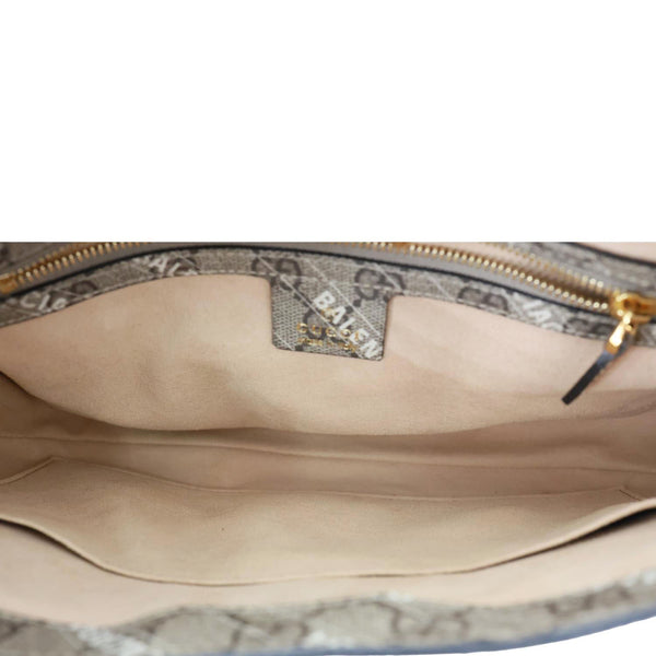GUCCI x Balenciaga The Hacker Project Jackie 1961 Medium Canvas Shoulder Bag Beige 636706