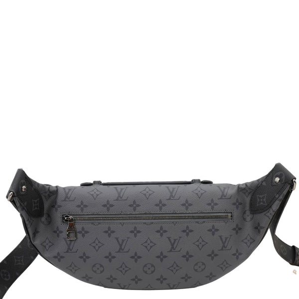 LOUIS VUITTON LV X YK  Monogram Reverse Eclipse Pumpkin Canvas Bumbag Gray