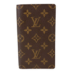 LOUIS VUITTON Monogram Canvas Long Wallet Brown