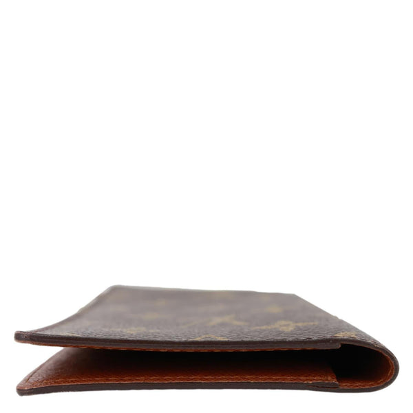LOUIS VUITTON Monogram Canvas Long Wallet Brown