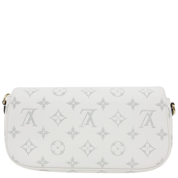 ドライフラワー⭐︎⭐︎ LOUIS VUITTON 三つ折り財布 ホワイト LOUIS VUITTON Ivy Perforated Monogram Flower Wallet On Chain White