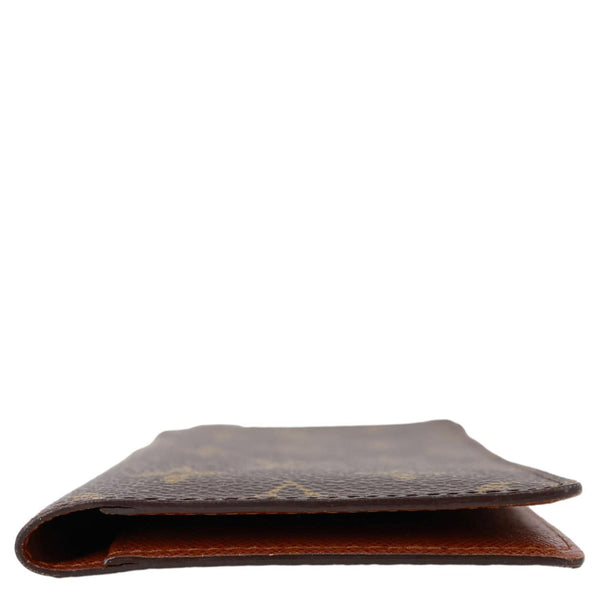 LOUIS VUITTON Monogram Canvas Long Wallet Brown