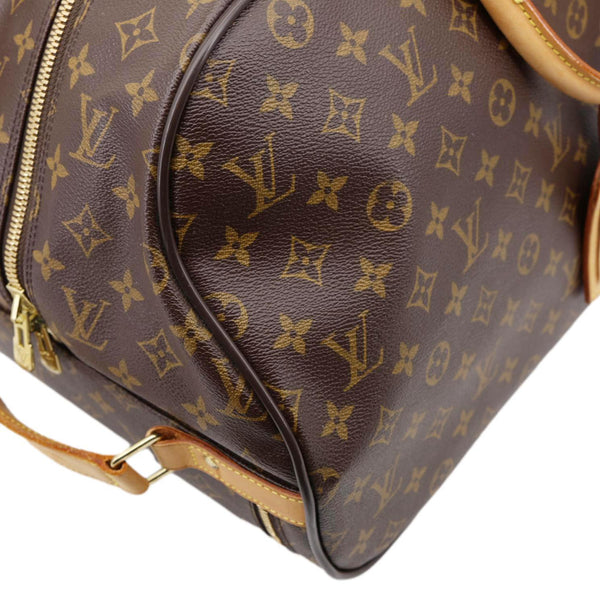 LOUIS VUITTON Eole 50 Monogram Canvas Rolling Luggage Bag Brown
