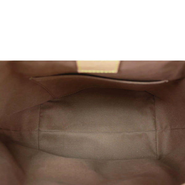 LOUIS VUITTON Montsouris PM Monogram Canvas Backpack Brown
