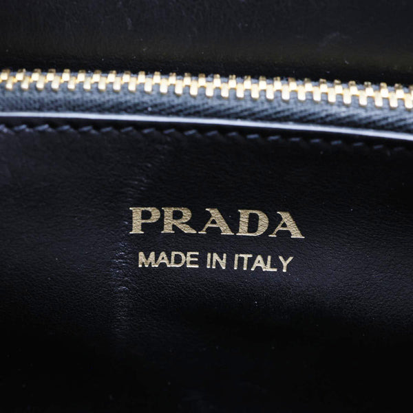 PRADA Paradigme Saffiano Leather Tote Shoulder Bag Black