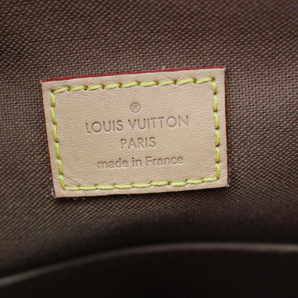 LOUIS VUITTON Montsouris PM Monogram Canvas Backpack Brown