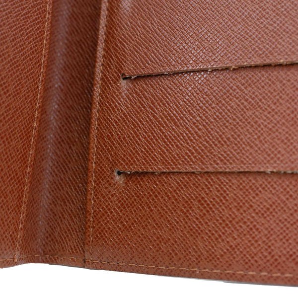 LOUIS VUITTON Monogram Canvas Long Wallet Brown