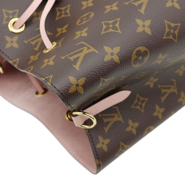 LOUIS VUITTON Neonoe MM Monogram Canvas Shoulder Bag Pink