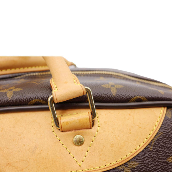 LOUIS VUITTON Eole 50 Monogram Canvas Rolling Luggage Bag Brown