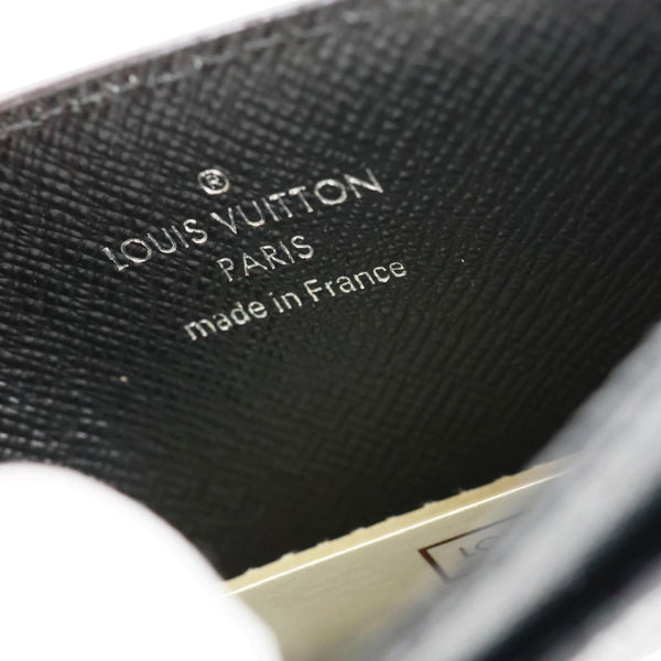 LOUIS VUITTON Neo Damier Graphite Card Holder Wallet Black