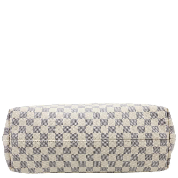 LOUIS VUITTON Graceful MM Damier Azur Hobo Bag Rose Ballerine