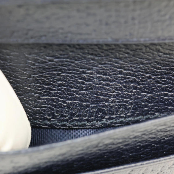 GUCCI Retro Interlocking G Monogram Supreme Canvas Card Case Beige 699267