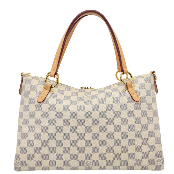 LOUIS VUITTON Lymington Damier Azur Canvas Hobo Shoulder Bag Rose Ballerine