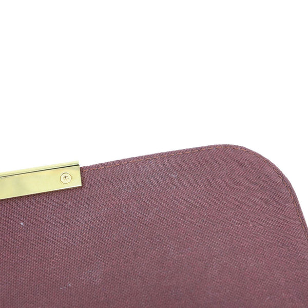 LOUIS VUITTON Favorite MM Monogram Canvas Crossbody Bag Brown