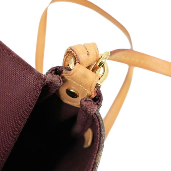 LOUIS VUITTON Favorite MM Monogram Canvas Crossbody Bag Brown