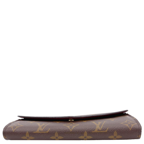 LOUIS VUITTON Sarah Monogram Canvas Wallet Fuchsia