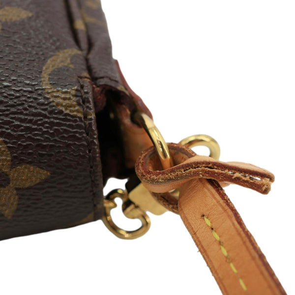 LOUIS VUITTON Favorite MM Monogram Canvas Crossbody Bag Brown