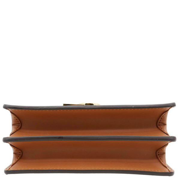 LOUIS VUITTON Dauphine Mini Monogram Reverse Canvas Shoulder Bag Brown