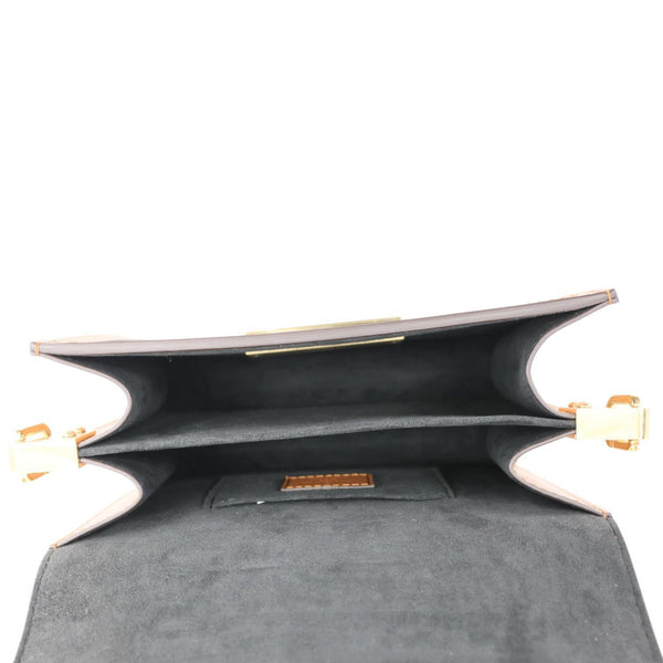 LOUIS VUITTON Dauphine Mini Monogram Reverse Canvas Shoulder Bag Brown