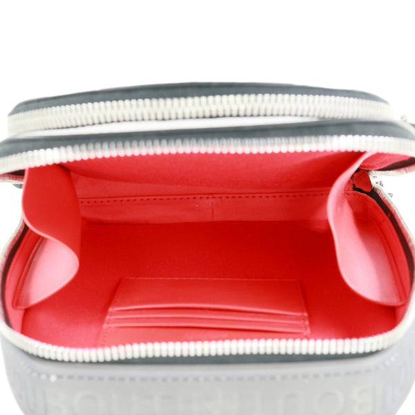 CHRISTIAN LOUBOUTIN Loubifunk Leather Crossbody Bag White