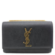 YVES SAINT LAURENT Kate Small Calfskin Leather Crossbody Bag Black