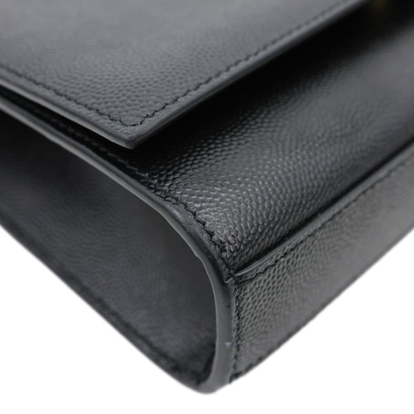 YVES SAINT LAURENT Kate Small Calfskin Leather Crossbody Bag Black
