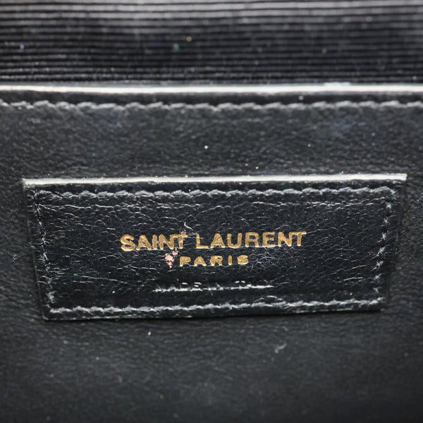 YVES SAINT LAURENT Kate Small Calfskin Leather Crossbody Bag Black