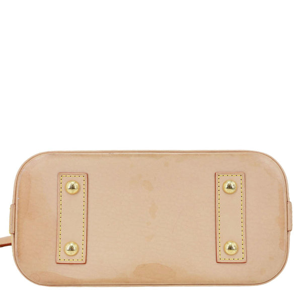 LOUIS VUITTON Alma BB Monogram Canvas Crossbody Bag Brown