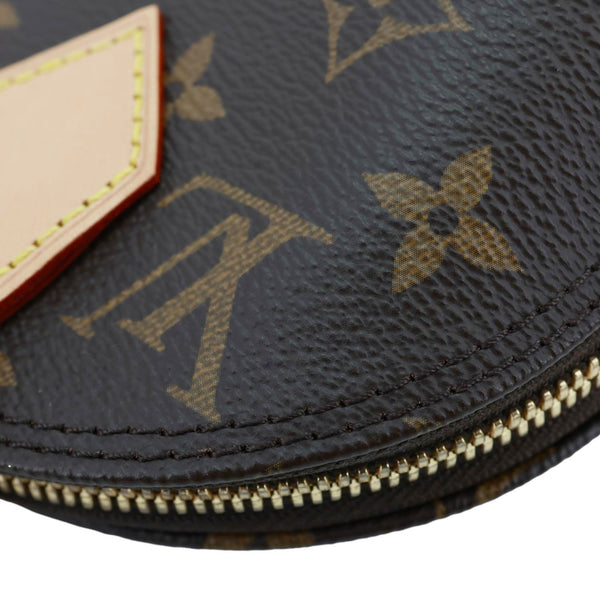 LOUIS VUITTON Alma BB Monogram Canvas Crossbody Bag Brown
