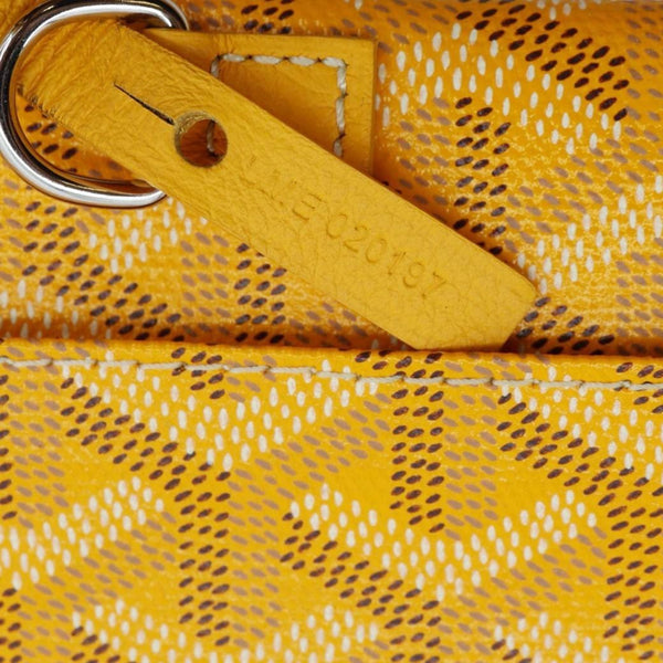 GOYARD Saint Louis GM Canvas Tote Bag Yellow