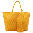 GOYARD Saint Louis GM Canvas Tote Bag Yellow