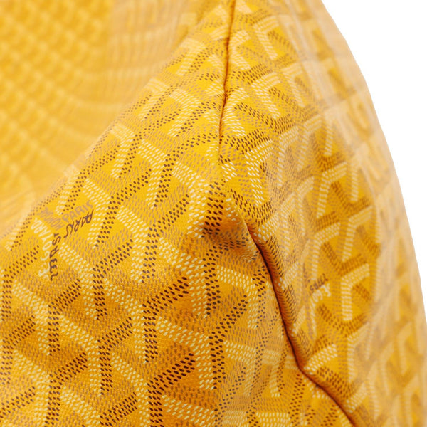 GOYARD Saint Louis GM Canvas Tote Bag Yellow