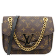 LOUIS VUITTON Passy NM Monogram Canvas Shoulder Bag Brown
