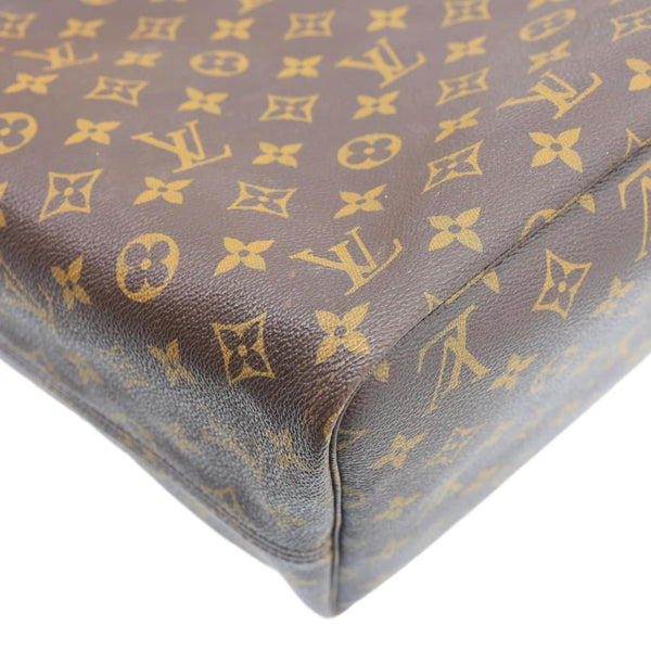 LOUIS VUITTON Neverfull GM Monogram Canvas Tote Bag Brown