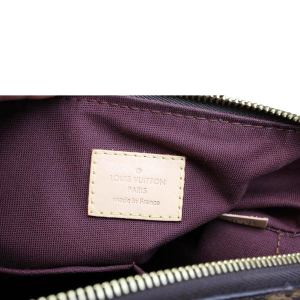 LOUIS VUITTON Rivoli MM Monogram Canvas Shoulder Bag Brown