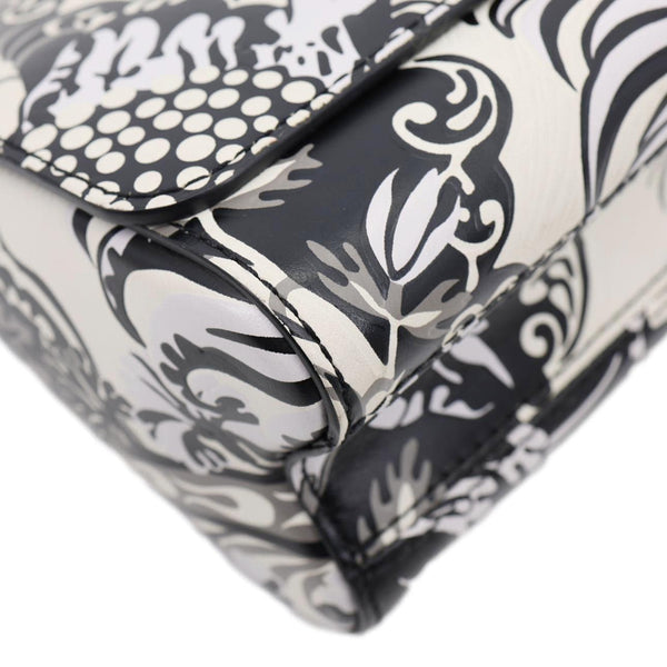 LOUIS VUITTON Twist PM Floral Epi Leather Crossbody Bag White