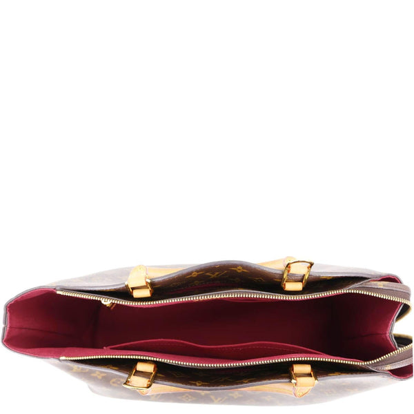 LOUIS VUITTON Grand Palais Monogram Canvas Shoulder Bag Brown