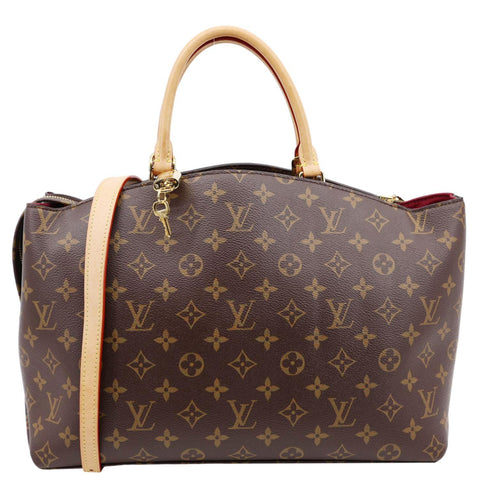 LOUIS VUITTON Grand Palais Monogram Canvas Shoulder Bag Brown