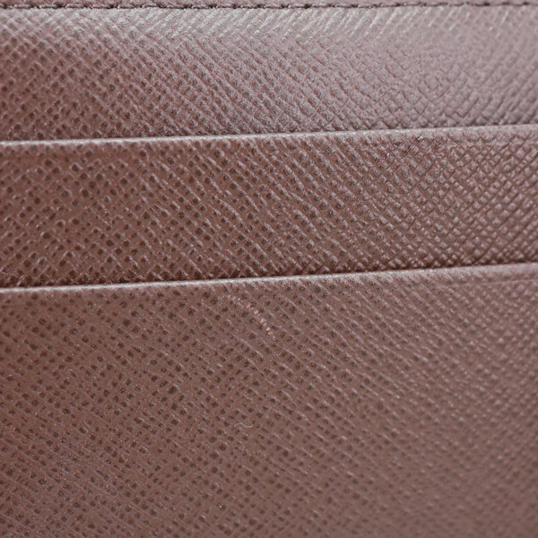 LOUIS VUITTON Ring Agenda Large Damier Ebene Cover Brown