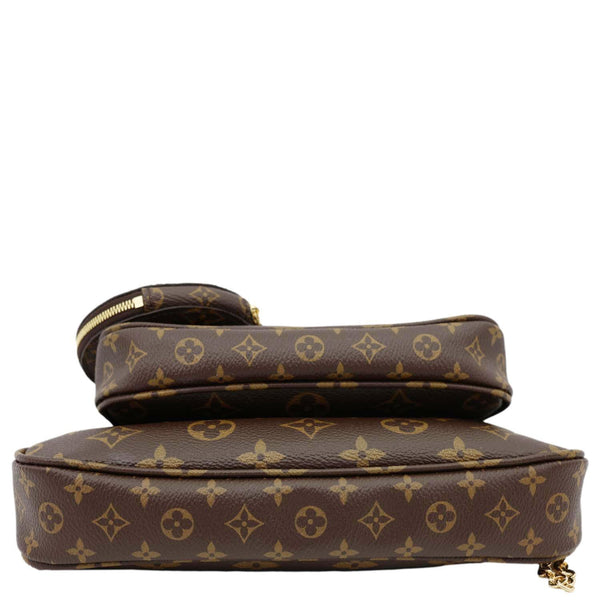 LOUIS VUITTON Multi Pochette Accessoires Monogram Canvas Crossbody Bag Brown