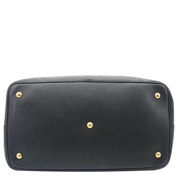 LOUIS VUITTON Monogram Empreinte Giant Leather Travel Bag Black