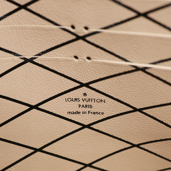 LOUIS VUITTON Trunk Python Leather Chain Wallet Shoulder Bag Pink