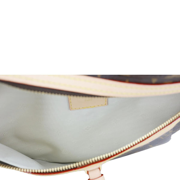LOUIS VUITTON High Rise Monogram Canvas Bumbag Brown