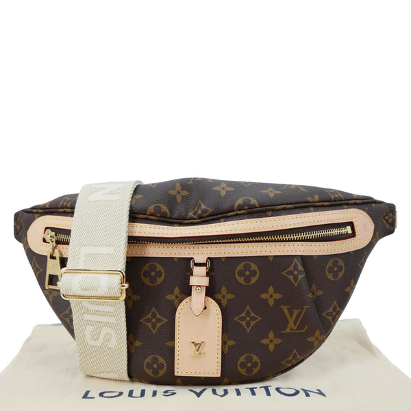 LOUIS VUITTON High Rise Monogram Canvas Bumbag Brown