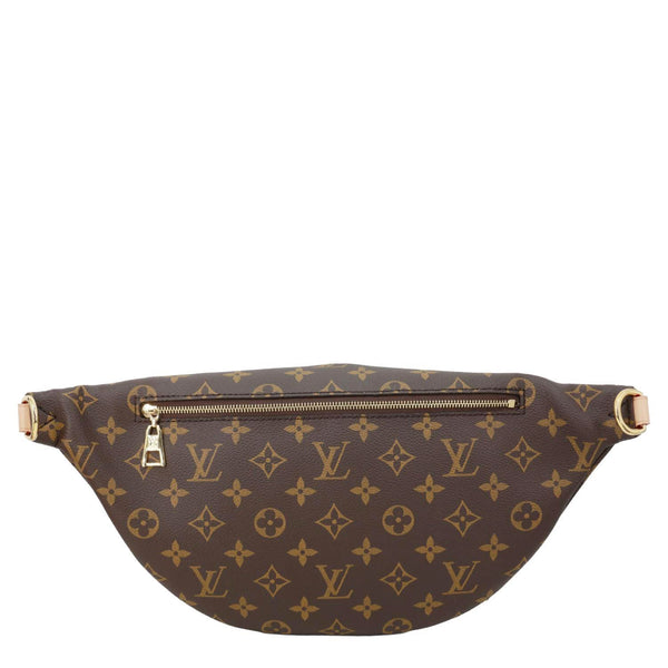 LOUIS VUITTON High Rise Monogram Canvas Bumbag Brown