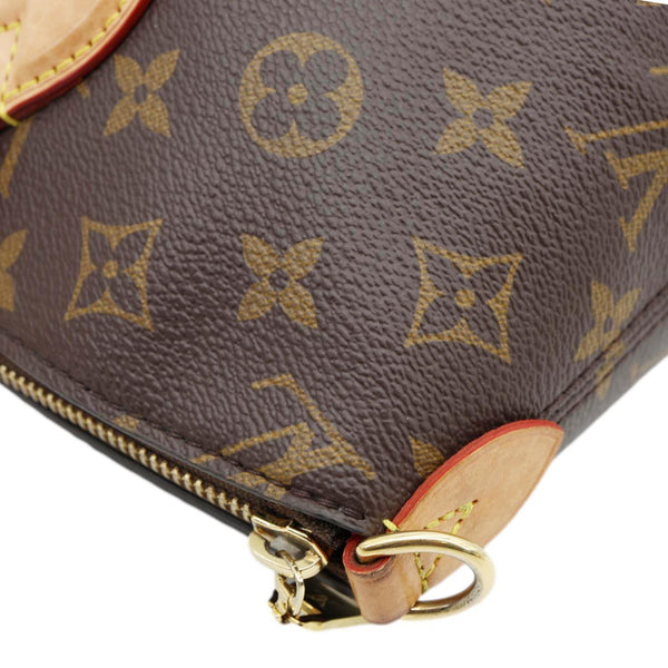 LOUIS VUITTON Boetie MM Monogram Canvas Zipped Tote Bag Brown