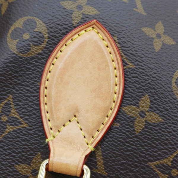 LOUIS VUITTON Boetie MM Monogram Canvas Zipped Tote Bag Brown