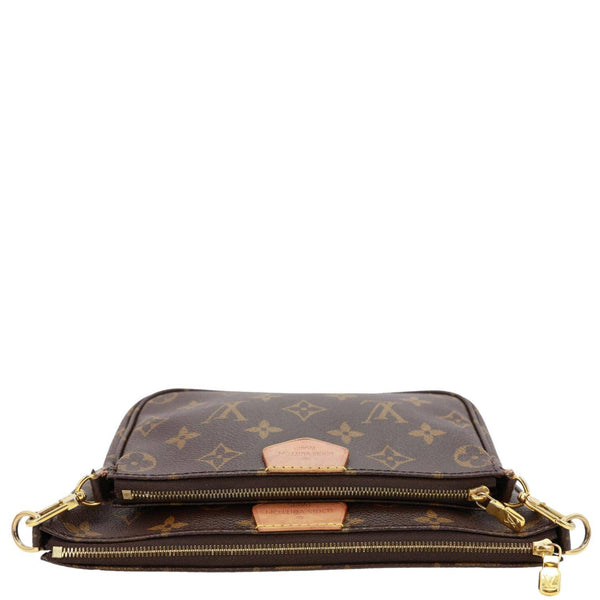 LOUIS VUITTON Multi Pochette Accessoires Monogram Canvas Shoulder Bag Brown